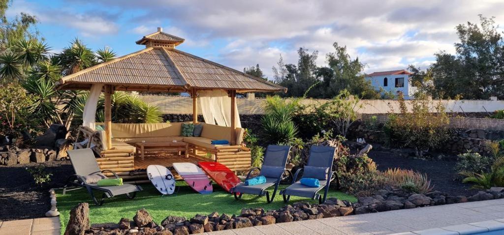 Casa Yukka Villa With Heated Pool Lajares Dış mekan fotoğraf